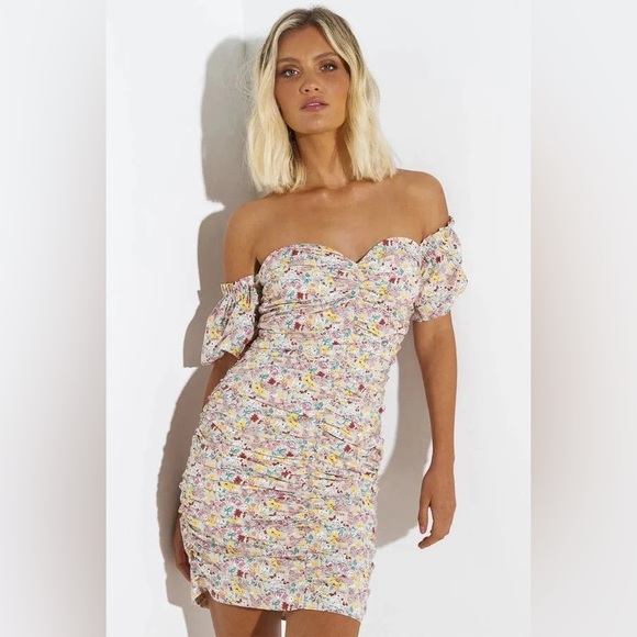 Sndys floral dress - XS, never worn. - Picture 1 of 4